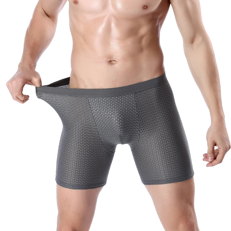 

Удлиненные ноги, летнее сексуальное мужское нижнее белье, ледяной экран, движение глаз, дышащий эластичный пояс, 3D промежность