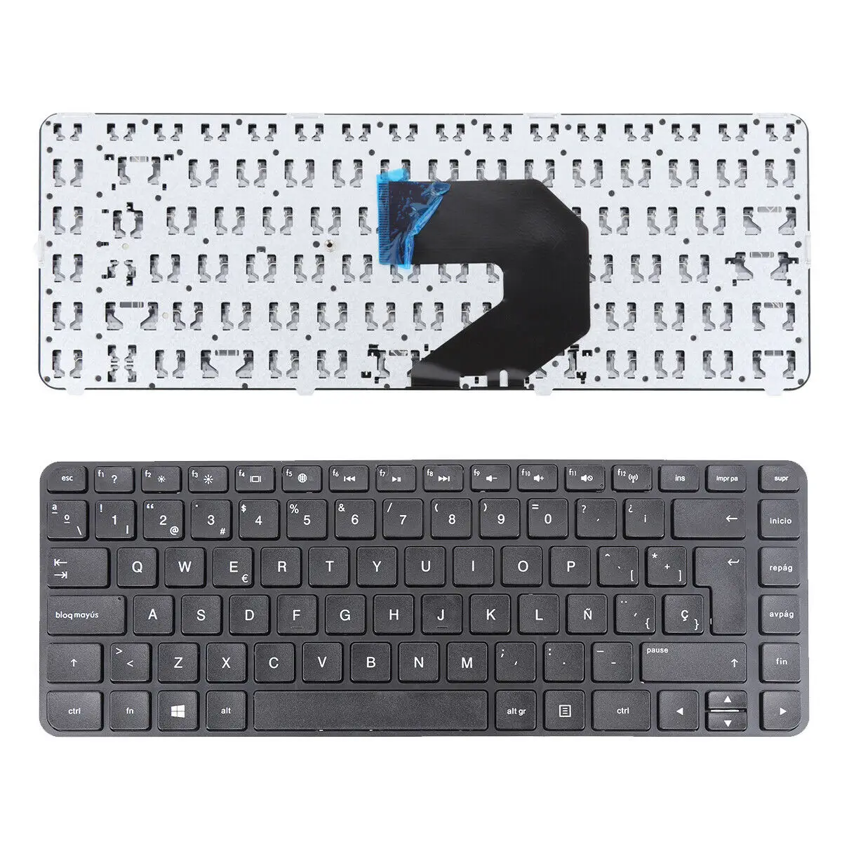 

New Spanish Layout Keyboard For HP Pavilion G4-2000 GLOSSY FRAME BLACK