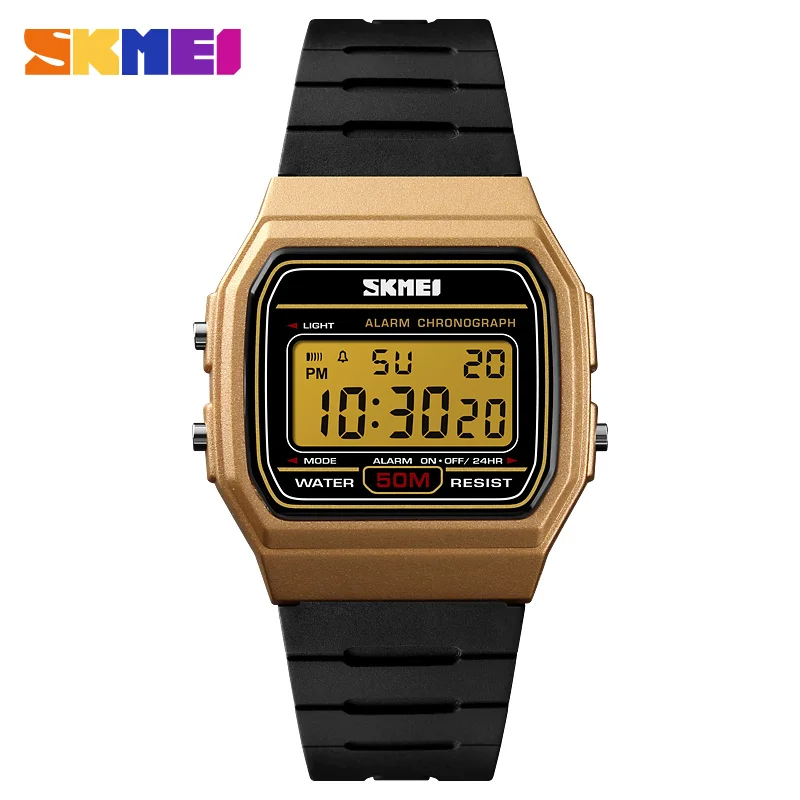 

SKMEI Fashion Sports Couple Watches Women Digital Watch Waterproof Display Date Week Female Wristwatch Relogio Feminino 1412