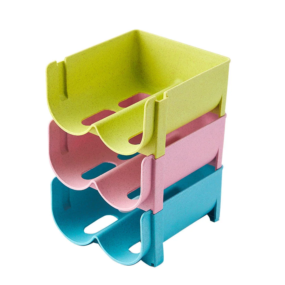 

Organizer Refrigerator Crisper Drawer Classified Cases Storage Pot Stackable Rack
