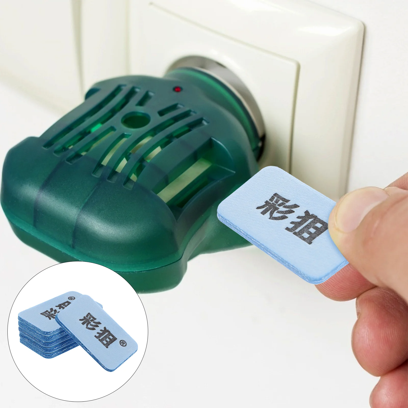 

50 Pcs Small Mosquito Net Household Patch Pad Convenient Home Accessory Replaceable Organic Filler Refill