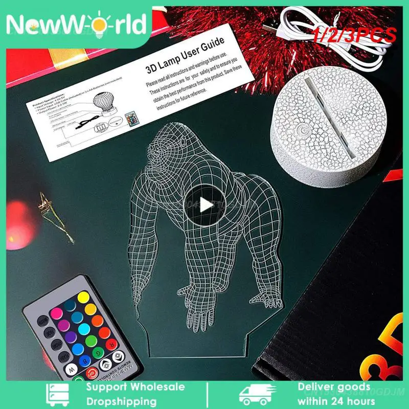 

1/2/3 шт., светодиодные ночные светильники