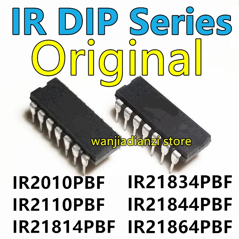 100% Новый оригинальный IR2110 IR2110PBF MOSFET высокий и низкий боковой привод DIP14 прямой мостовой привод DIP-14