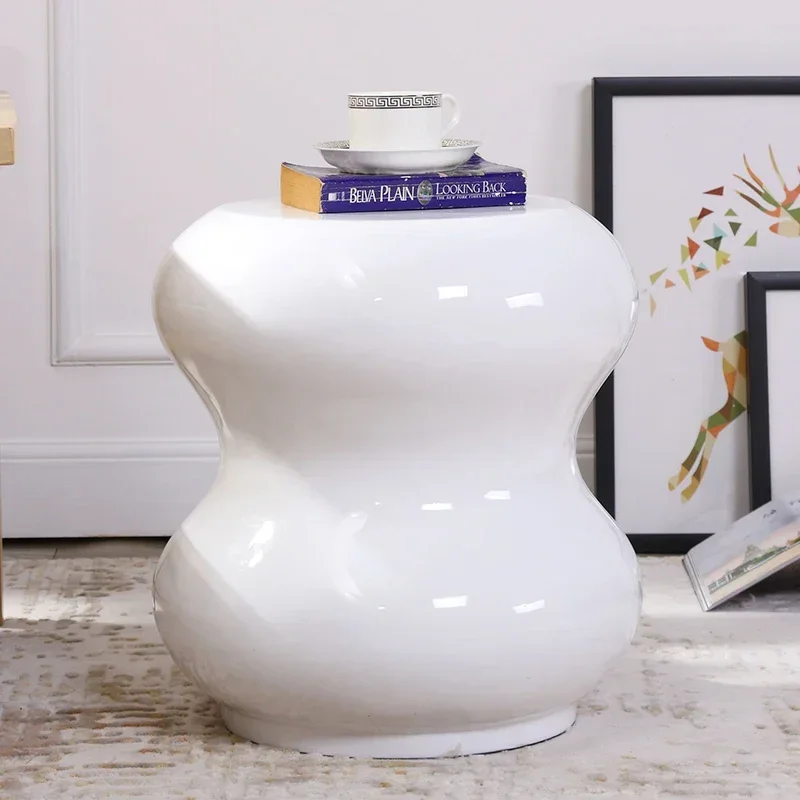 Роскошный приставной столик черный консольный угловой журнальный