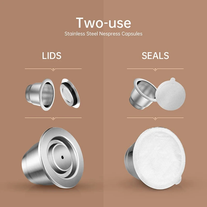 Многоразовая капсула для кофе тампер Nespresso многоразовая кофейная стручка замена