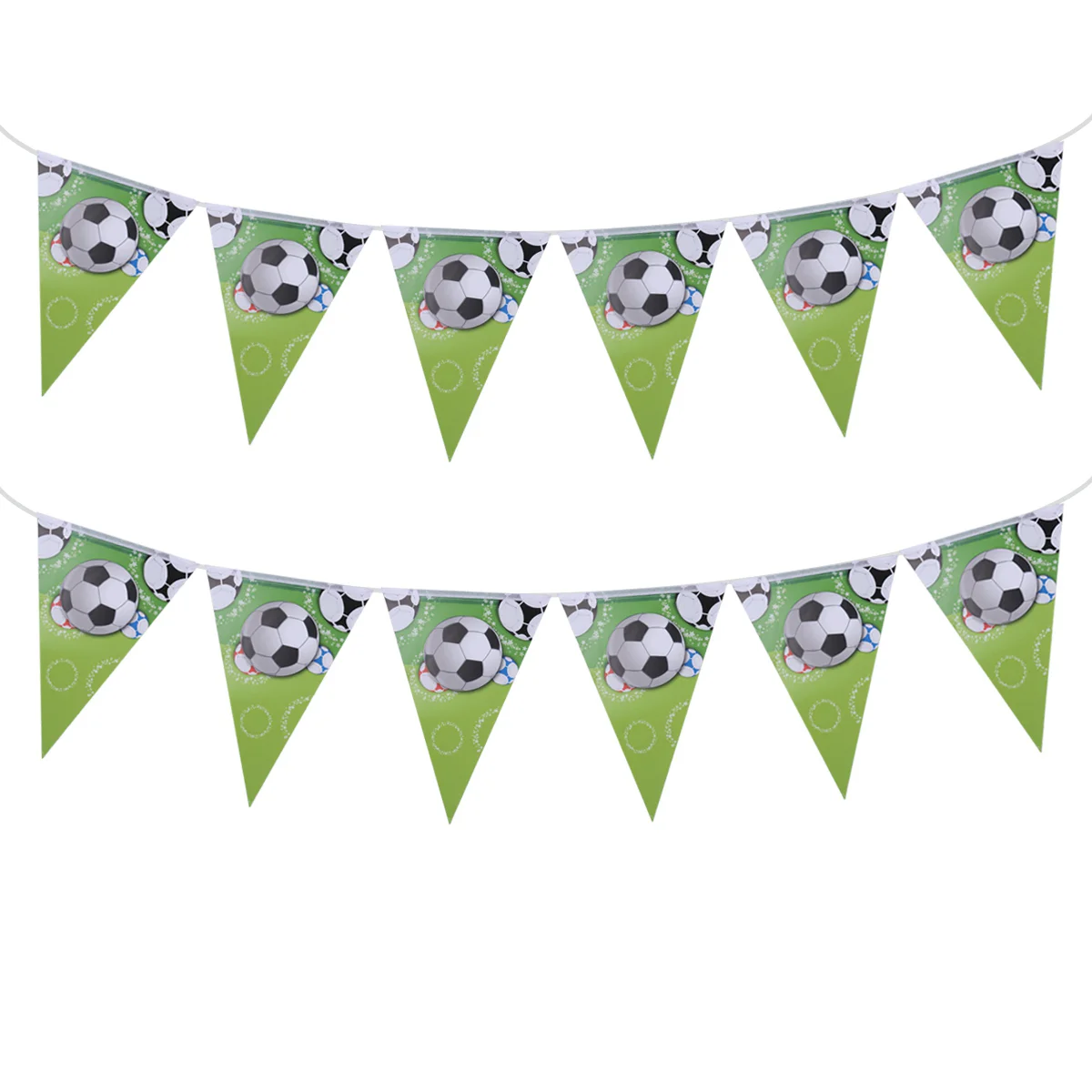 

Football Soccer Decorations Party Bunting Banner Birthday Theme Flags Decor Decoration Garland Themed England