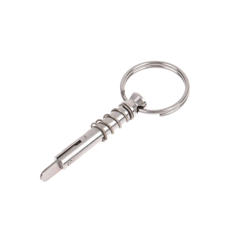 

2Pcs/pack Boat Bimini Top Quick Release Pin 6.3×42mm With Drop Cam & Spring