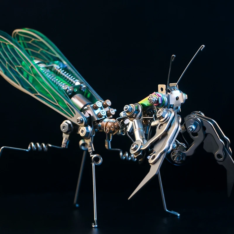Металлическая сборная модель оса скорпиона богомола молитвы насекомых игрушка