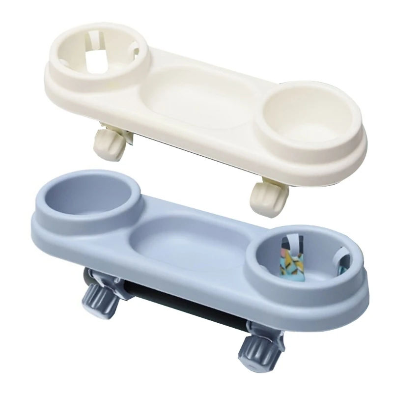 

Stroller Tray with Cup Holder Partition Food Storage Tray for Pushchairs