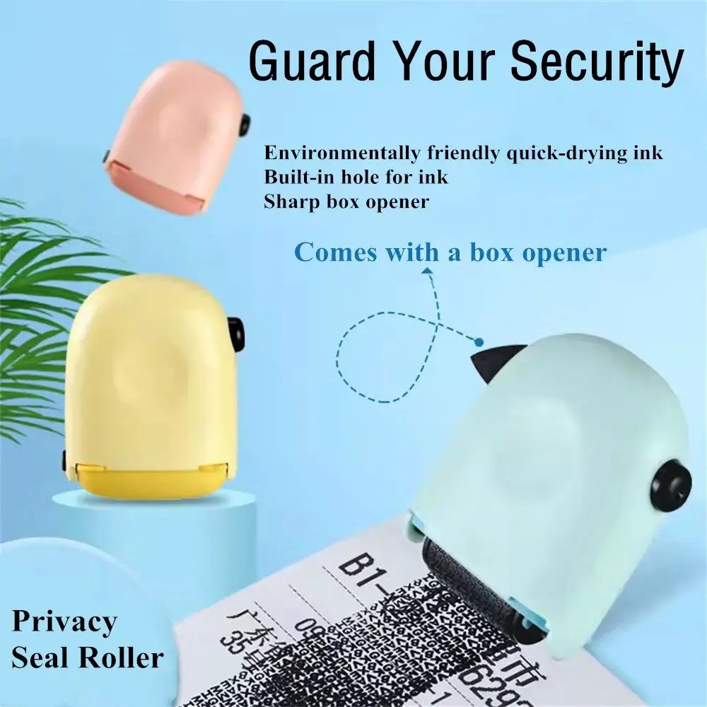 

Coverage Privacy Confidential Data Privacy Cover Stamp Theft Protect Security Roller Stamp Privacy Seal Roller