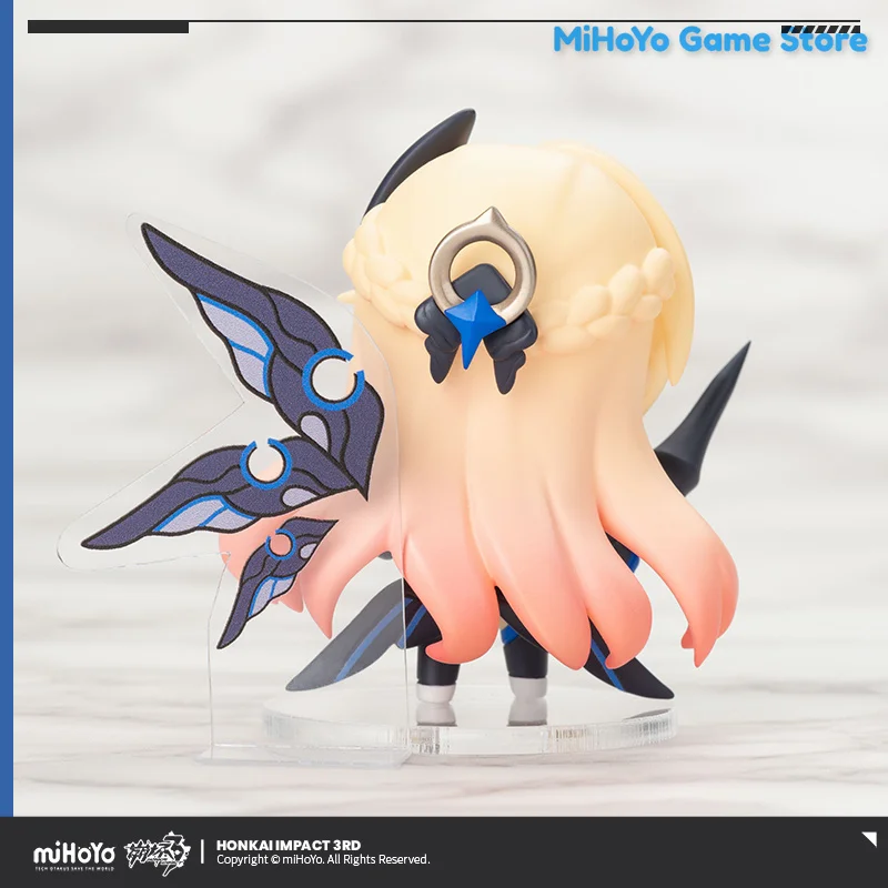 Официальный Durandal Honkai Impact 3 Косплей Doujin Palatinus Equinox версия Q 5 см Gashapon милый