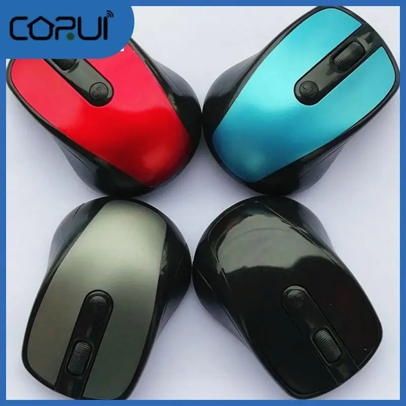 

3100 Laptop Wireless Mouse Light Blue Single-mode G Silent Mouse Optical Mouse Wireless Gaming Mouse New Style
