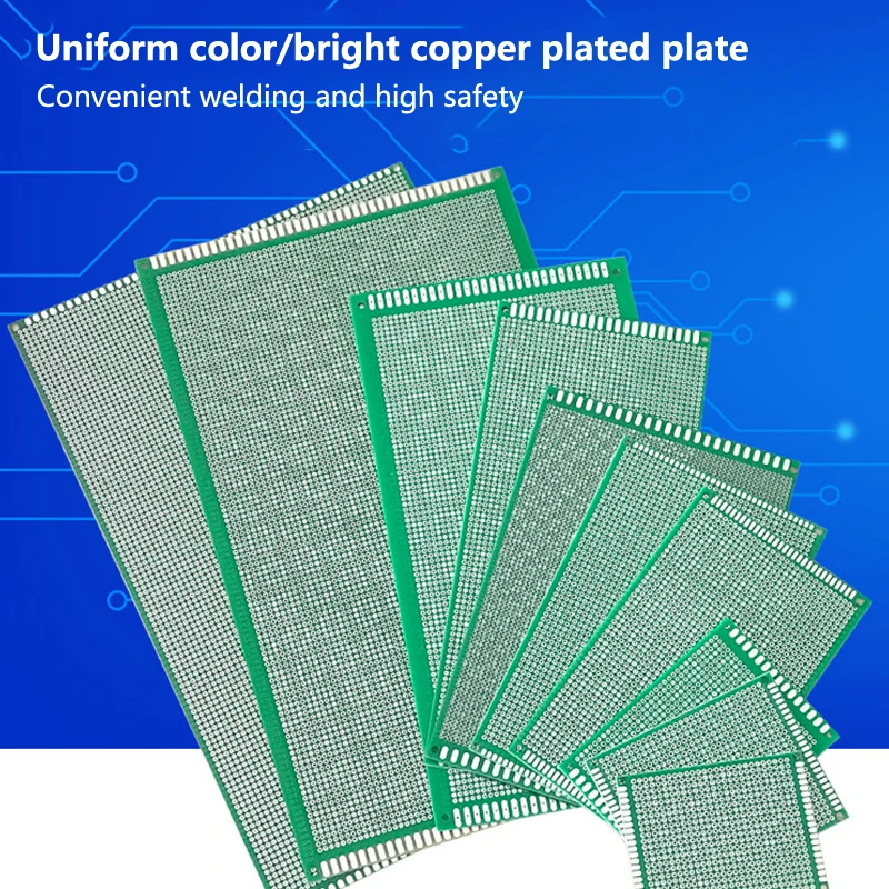 

Universal PCB Board 2-12cm Green Double sided Tinned Spray Tin Plate