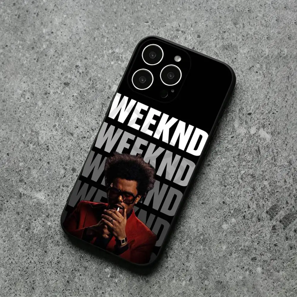 Фото Чехол для телефона T-The Weeknd для iPhone 17, 16, 15, 14, 13, 12, 11, Plus, Pro Max, XS, X, XR, SE, Mini, мягкий силиконовый, черный №2