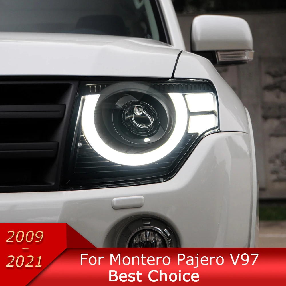 Автомобильные фары для Pajero V93 V97 Montero 2009-2021 светодиодный автомобильная фара в