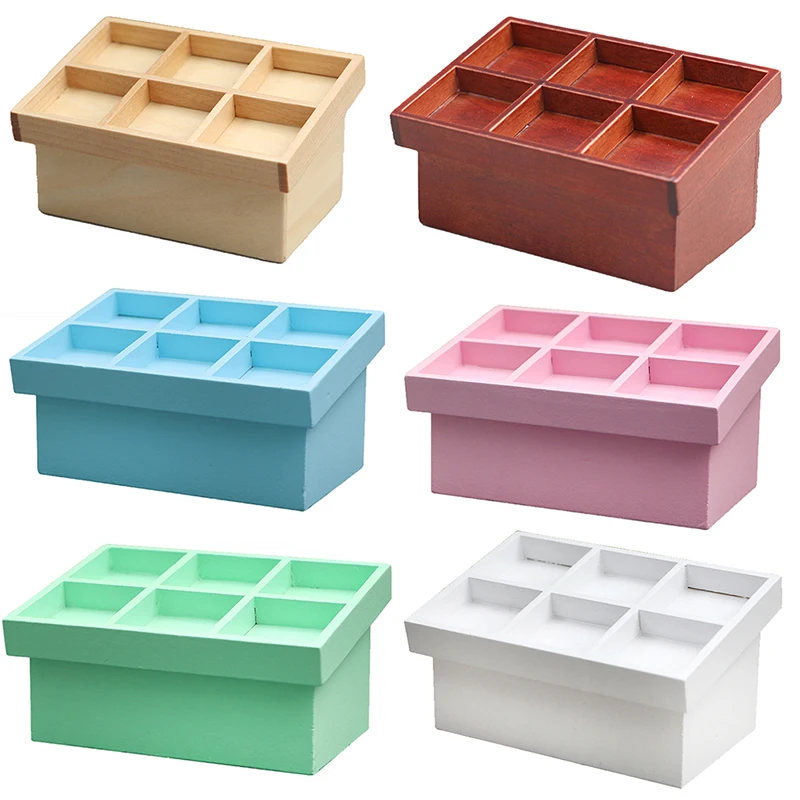 

1:12 миниатюрный кукольный домик супермаркет стеллаж для фруктов и овощей полка для демонстрации микроландшафт детский кукольный домик мебе...