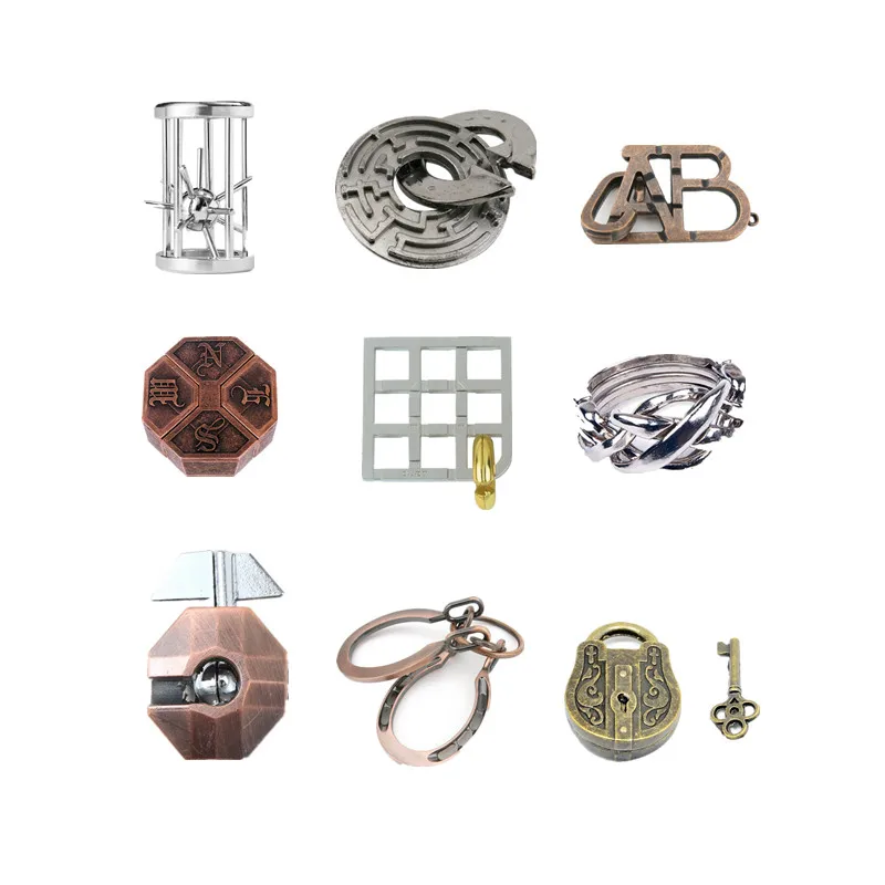 Классическая металлическая головоломка для детей и взрослых |