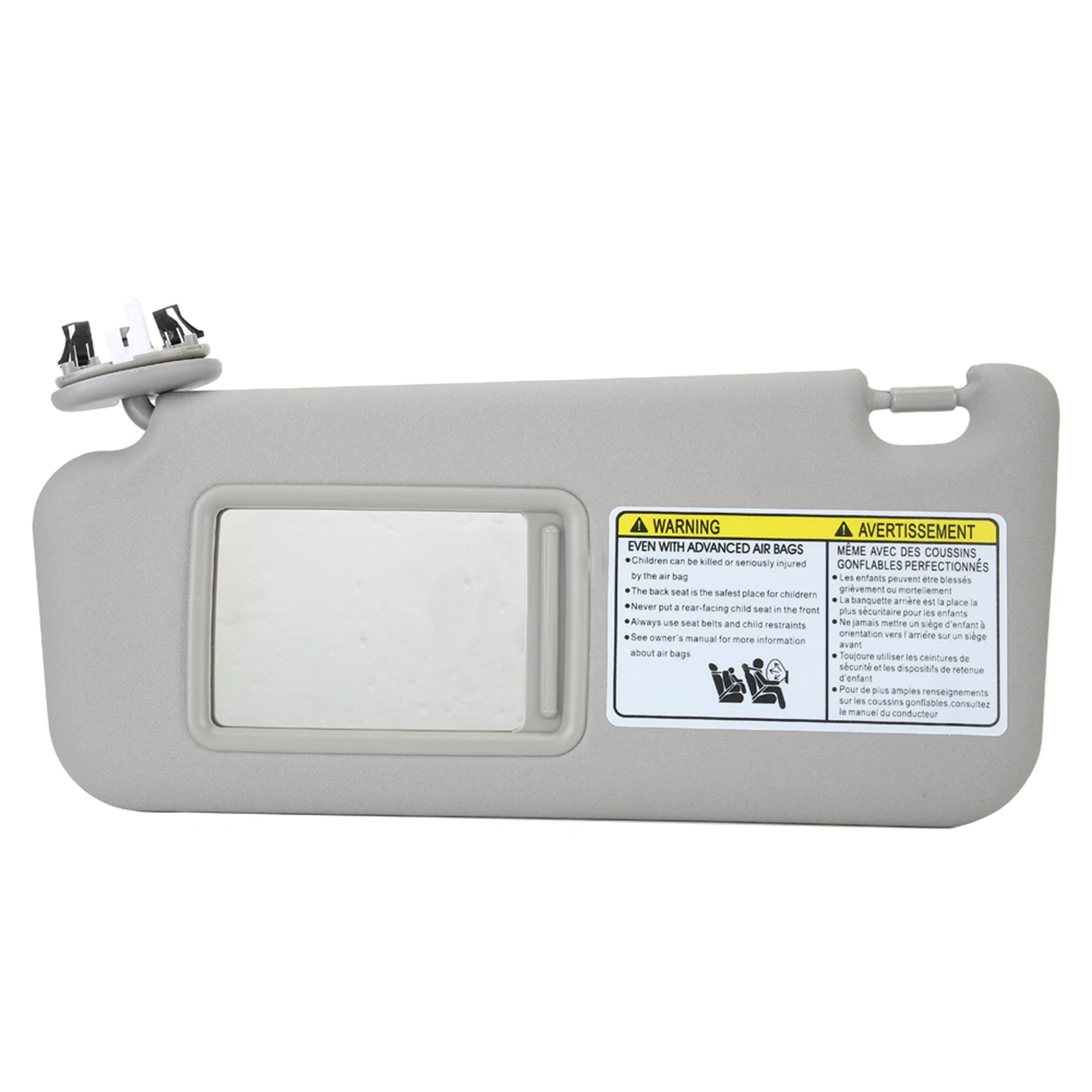 Солнцезащитный Козырек Со Стороны Водителя Для Toyota Rav4 2006-2009 Серый Абс-материал На