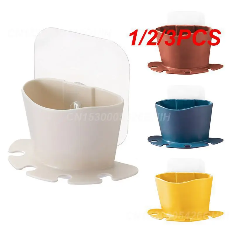 1/2/3 шт. присоска удобный гигиенический слив стильный милый популярный органайзер