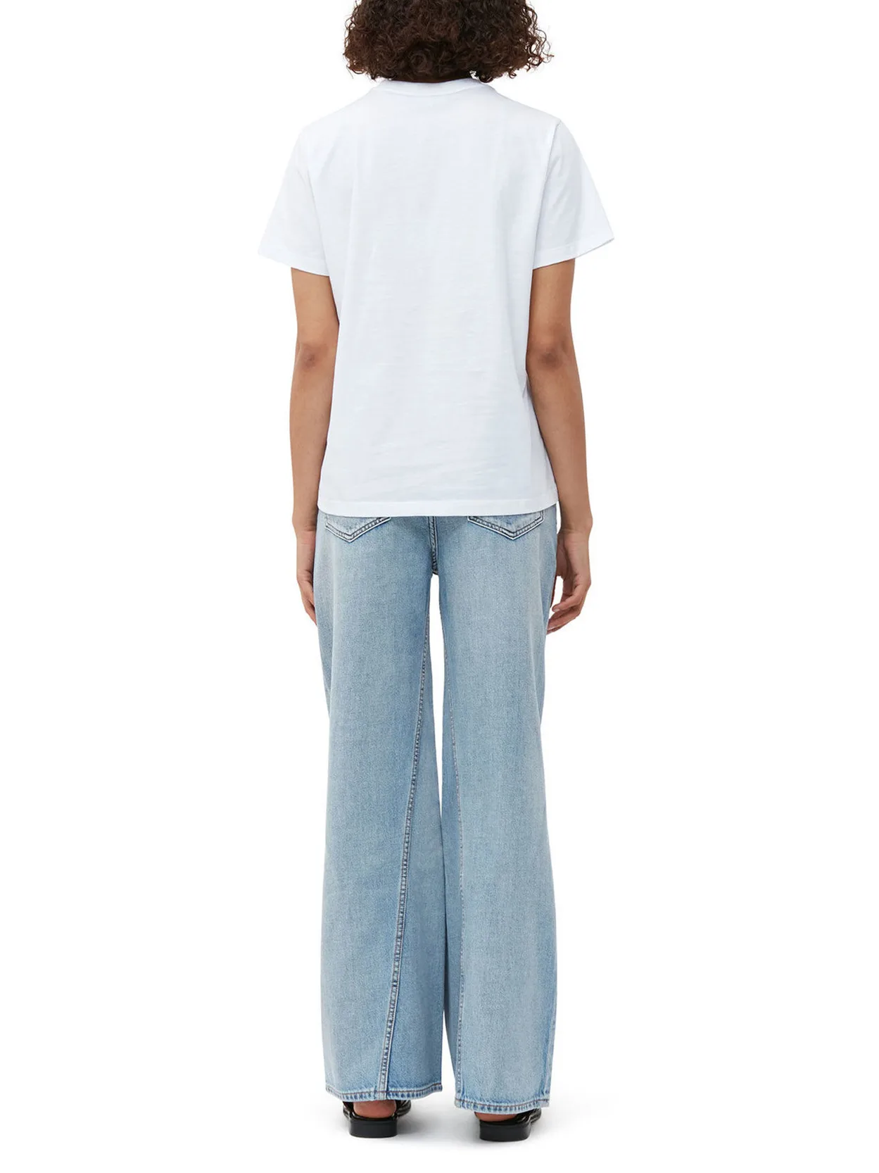 

Женская футболка с коротким рукавом и круглым вырезом, с буквенным принтом