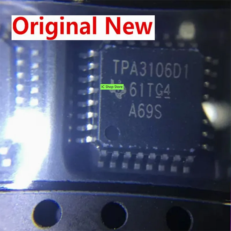 

TPA3106D1VFPR TPA3106D1 QFP-32 100% Original Brand New IC chipset Original