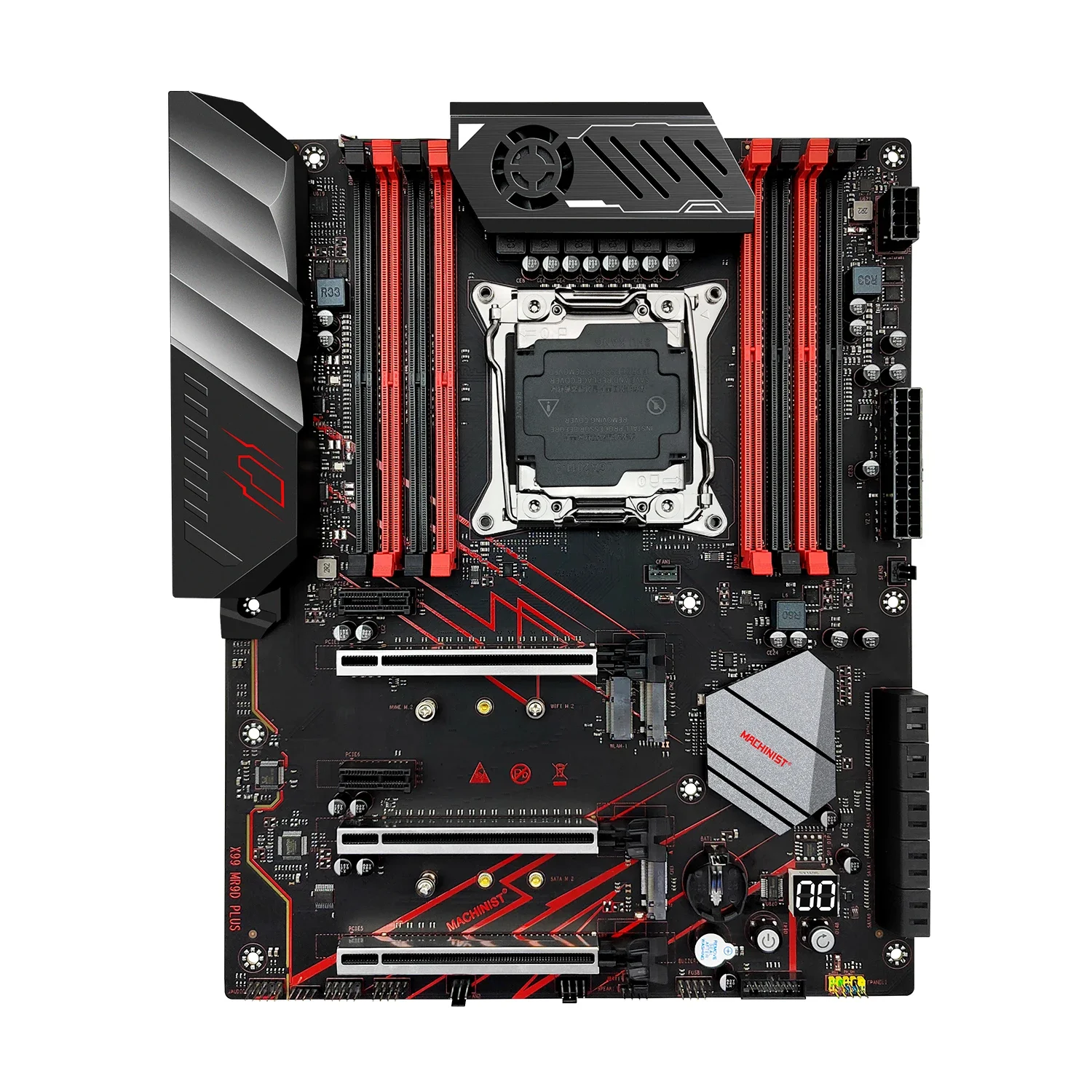 Материнская плата MACHINIST X99 MR9D PLUS с поддержкой LGA 2011-3 Xeon E5 2670 V3 2667 V4 процессор DDR4
