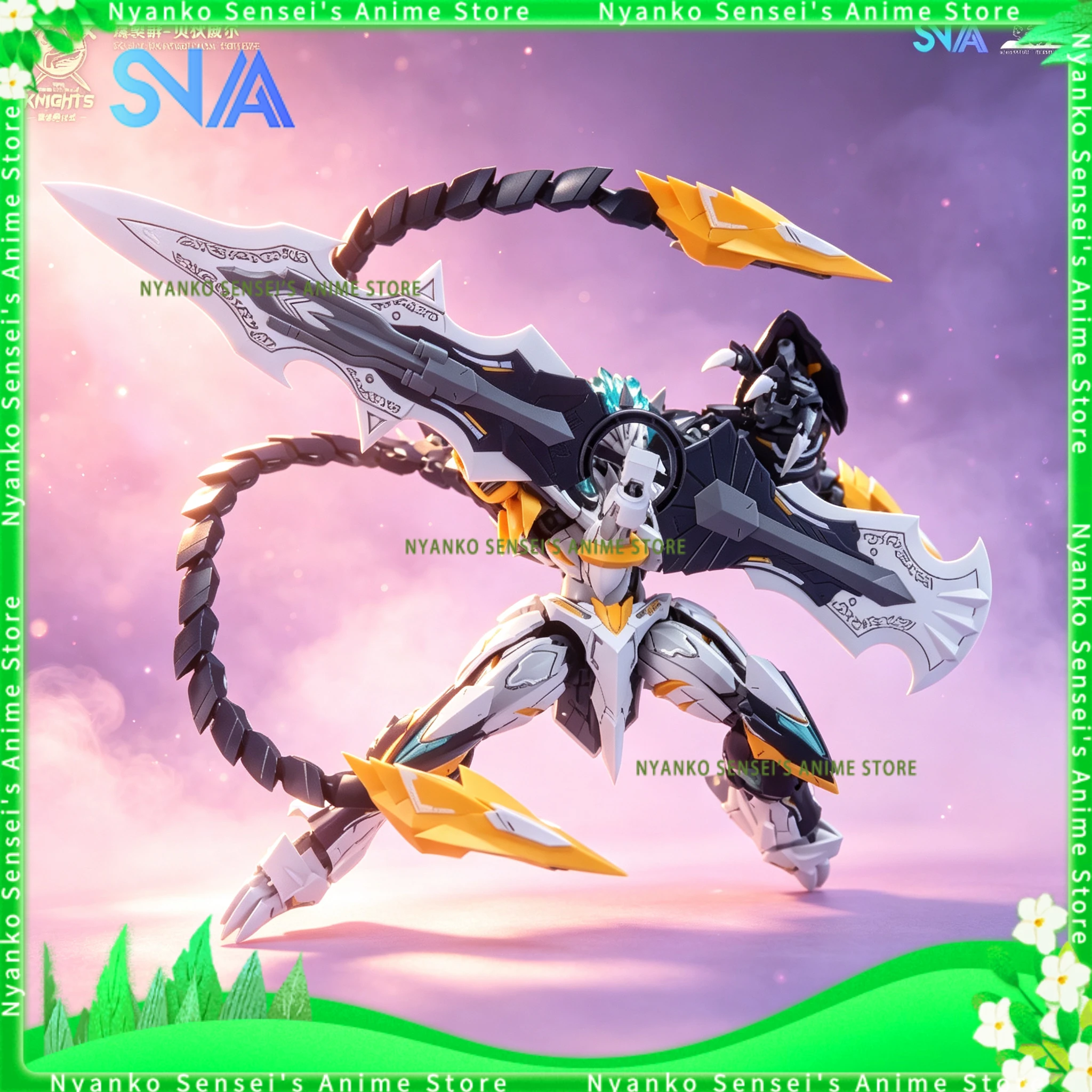 Фото В наличии: SNAA SC-012 Rampage Lion Bedivere Knights of the Round Table 1/144 — Модель-конструктор, фигурка, модная игрушка-меха, кукла №1