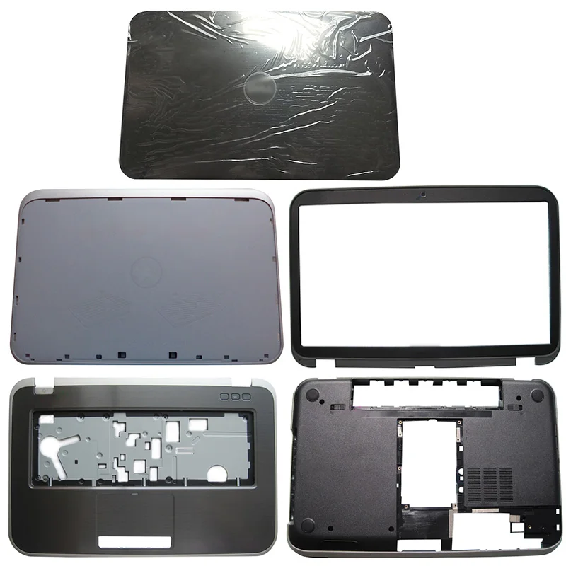 

New case shell for dell inspiron 15r 5520 5525 7520 m521r laptop LCD back covesr /palmrest /bottom case 0t87mc 00g9rk «0k1r3m