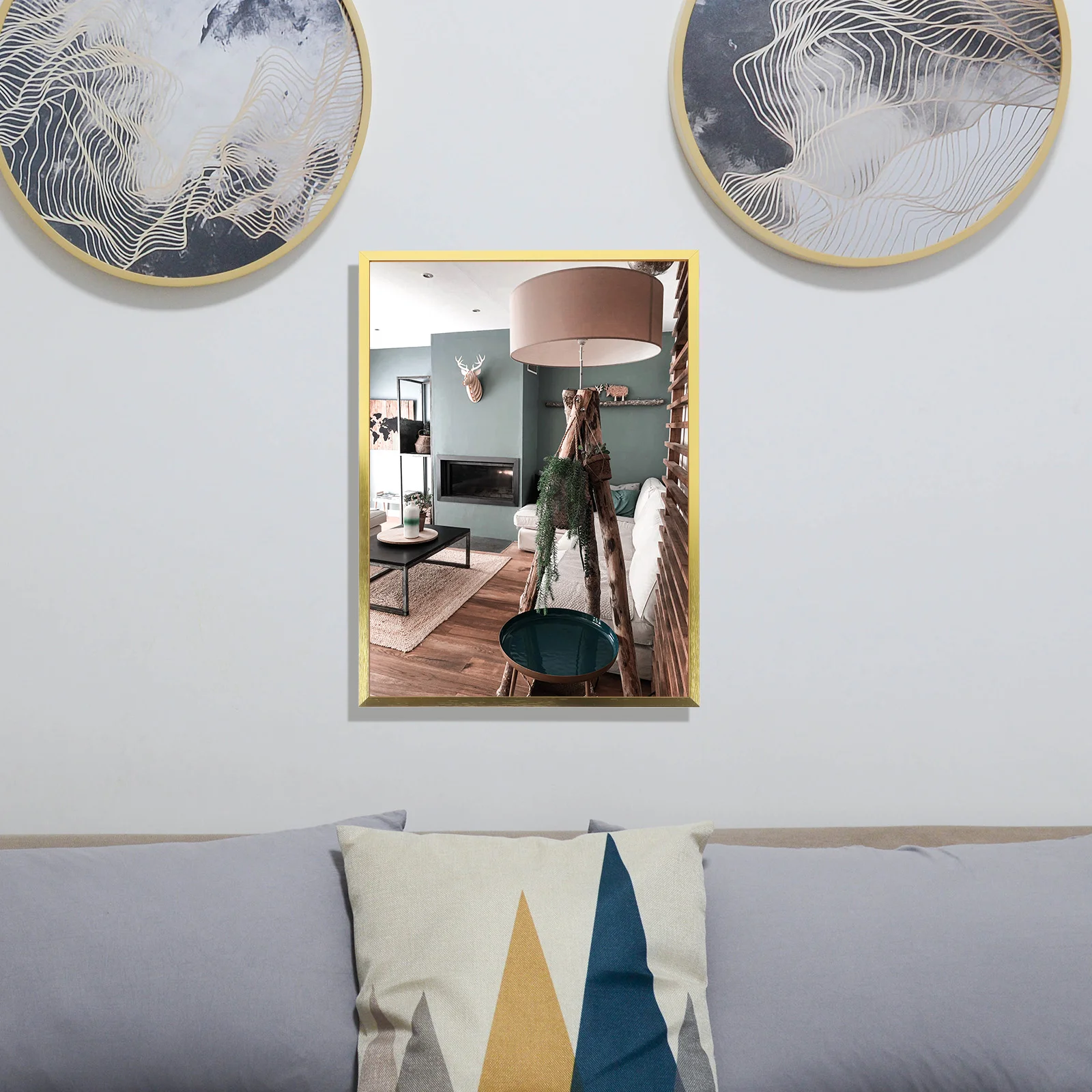 Свадебный декор фоторамка фоторамки A3 Золотая Золотой плакат Человек