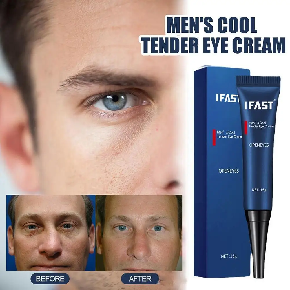 

Men Eye Cream Reduces Eye Wrinkles Retinol Cream Anti Gel Aging Product Water Eliminates Care Replenishes Bags Skin Tighten A3R3