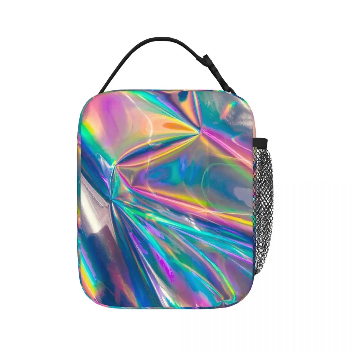 

Holographic Insulated Lunch Bags Waterproof Picnic Bags Thermal Cooler Lunch Box Lunch Tote for Woman Work Children School