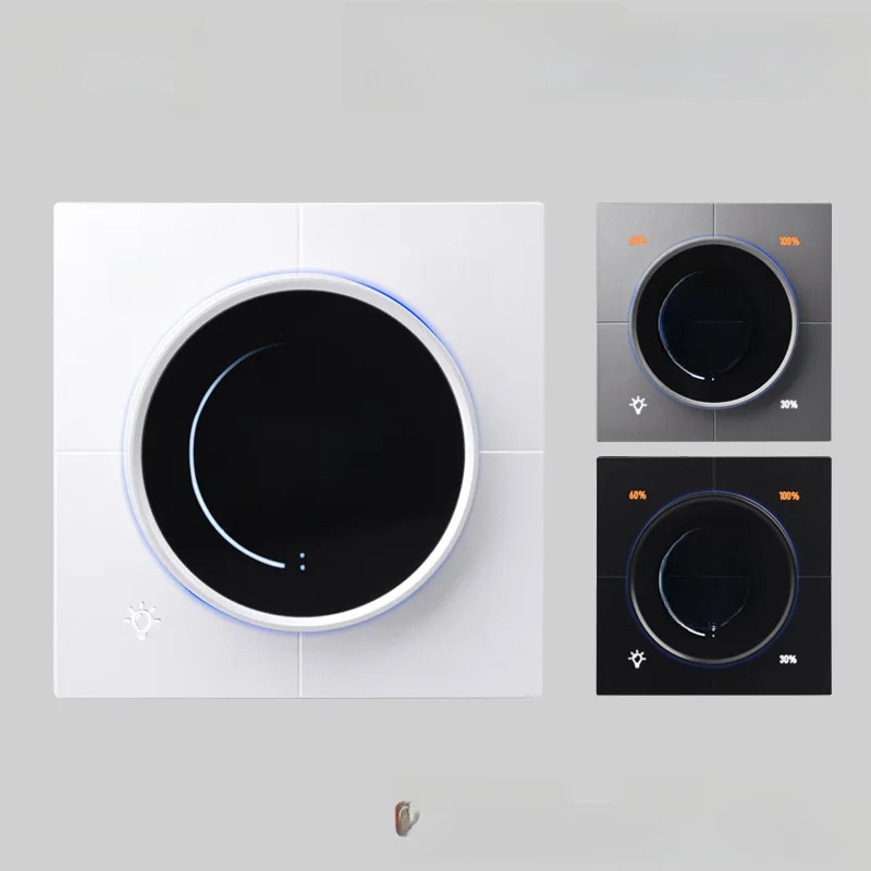 zigbeeGraffiti Ручка Цифровой дисплей Диммер WujiWIFISilicon Controlled RectifierLEDDimming Панельный