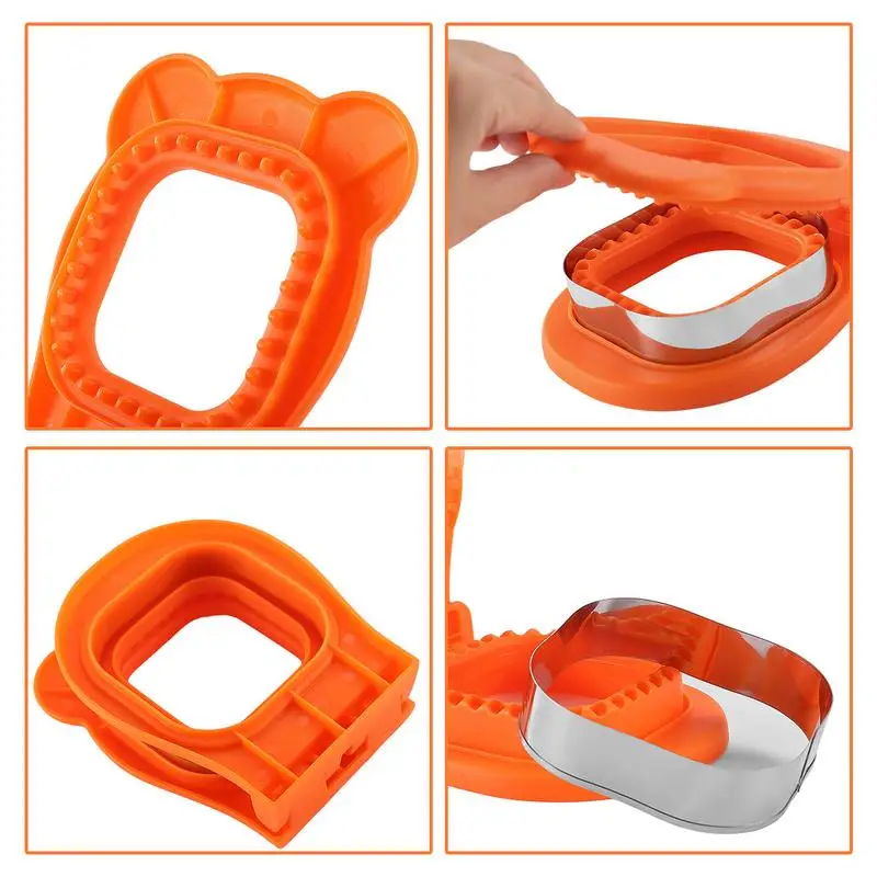 Формочки для сэндвичей детей сэндвичница обеда герметик бесрегулируемая машина