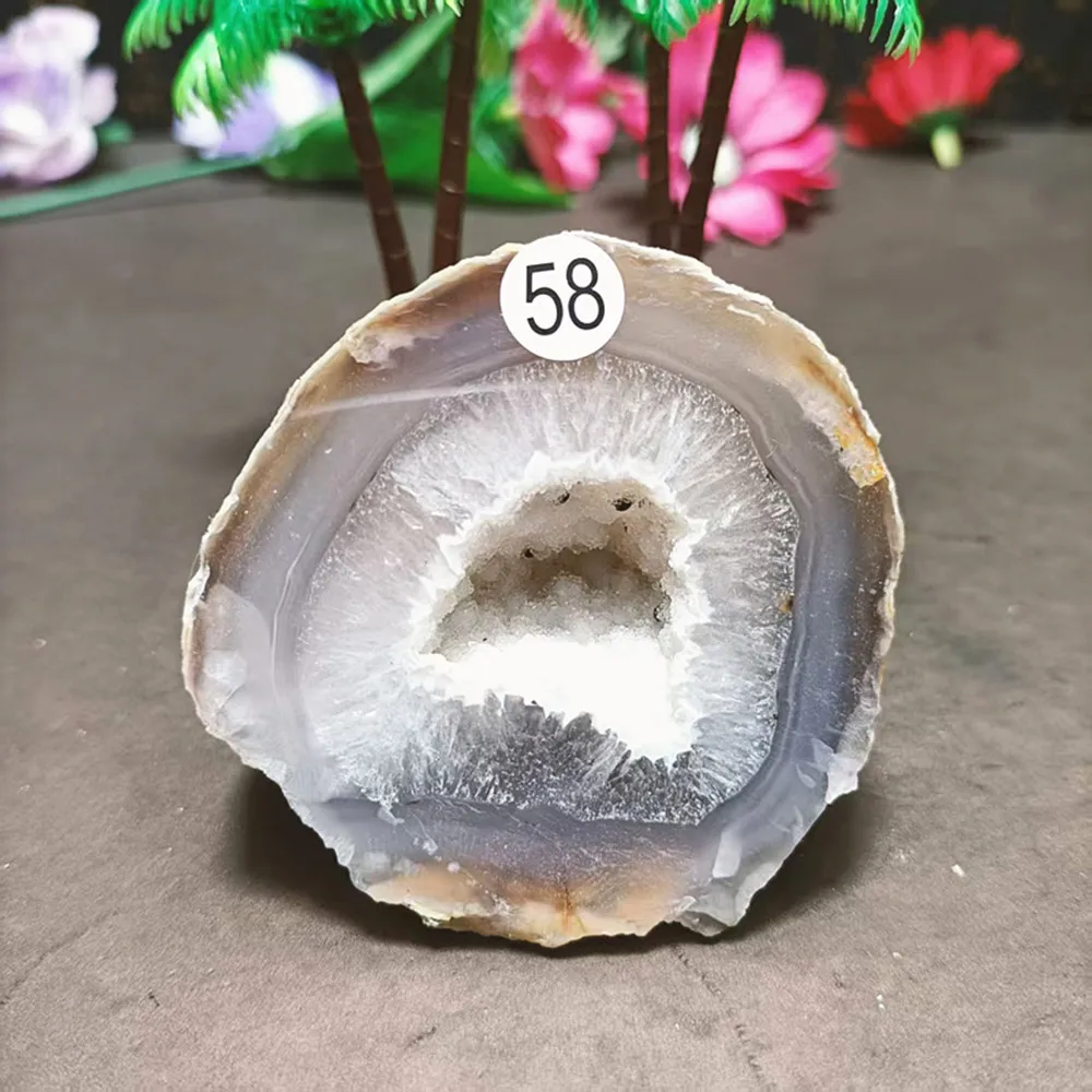 Необработанный агат коллекция камней