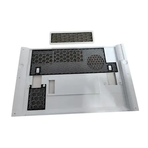 Охлаждающая Модифицированная задняя панель Пылезащитный фильтр для Legion Go рассеиватель тепла Жесткий Корпус Полый задняя крышка для Legion Go модифицировать Par V4U8