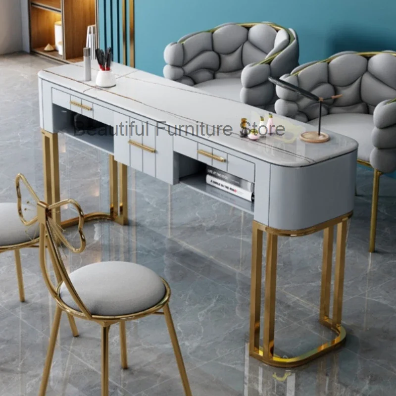 Эстетический маникюрный стол маникюрши профессиональный офисный протез для