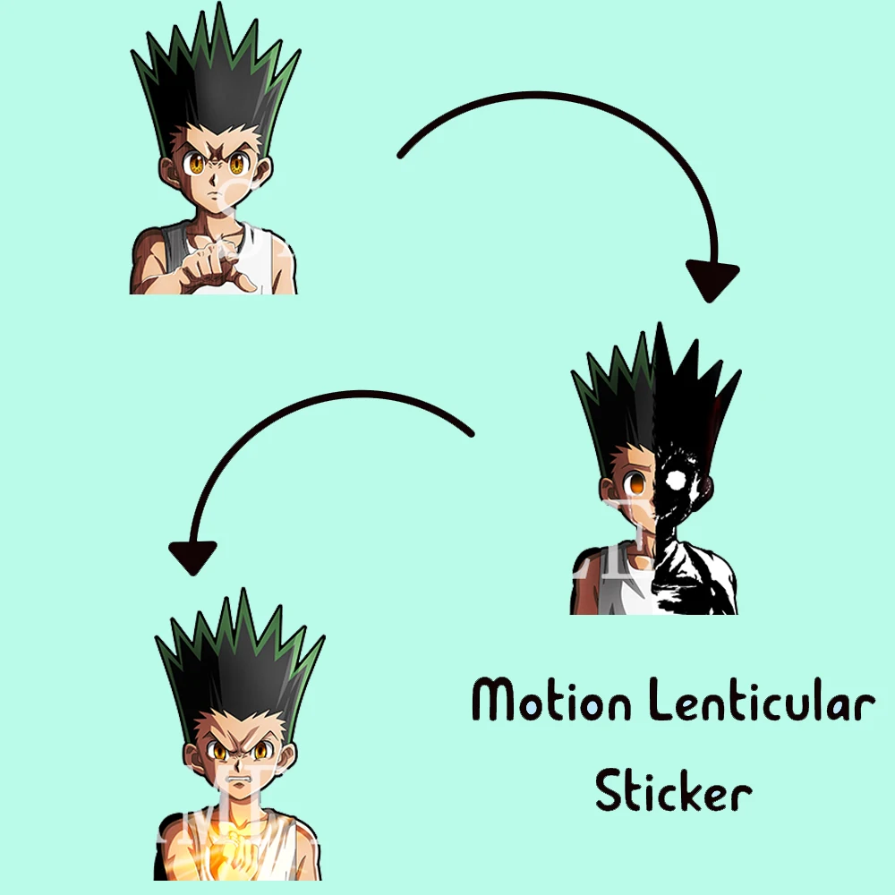 

Наклейка на автомобиль Hunter X Hunter, аниме, с мультяшными мотивами