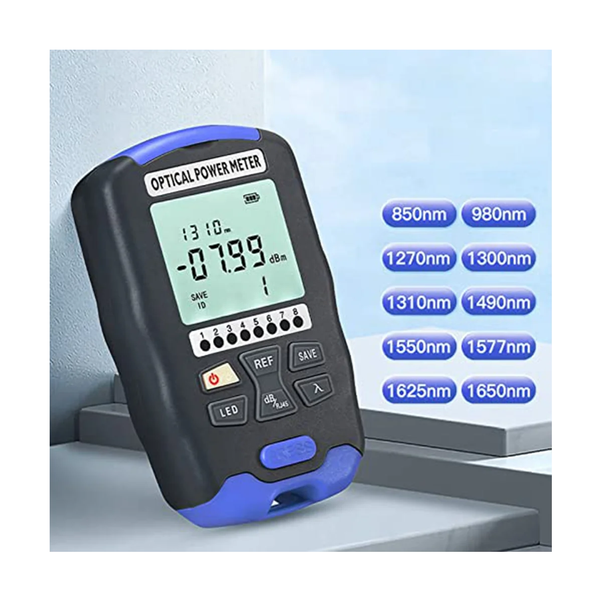 Измеритель мощности оптического волокна универсальный оптический мультиметр 10