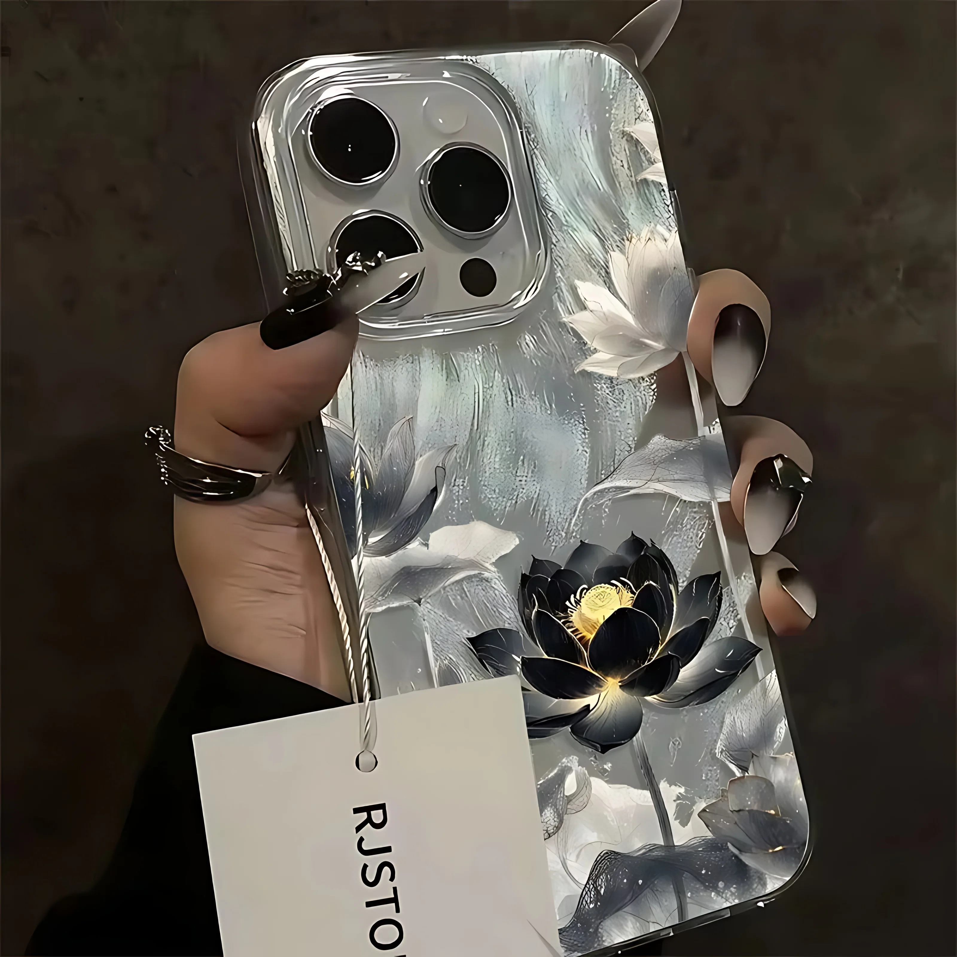 Фото Чехол для телефона Golden Lotus Flower для Tecno Spark Slim 30c 20c Go Camon 40 30 20, itel A60 A70 RS4 P36 S23 Premier Pro 4G 5G №2