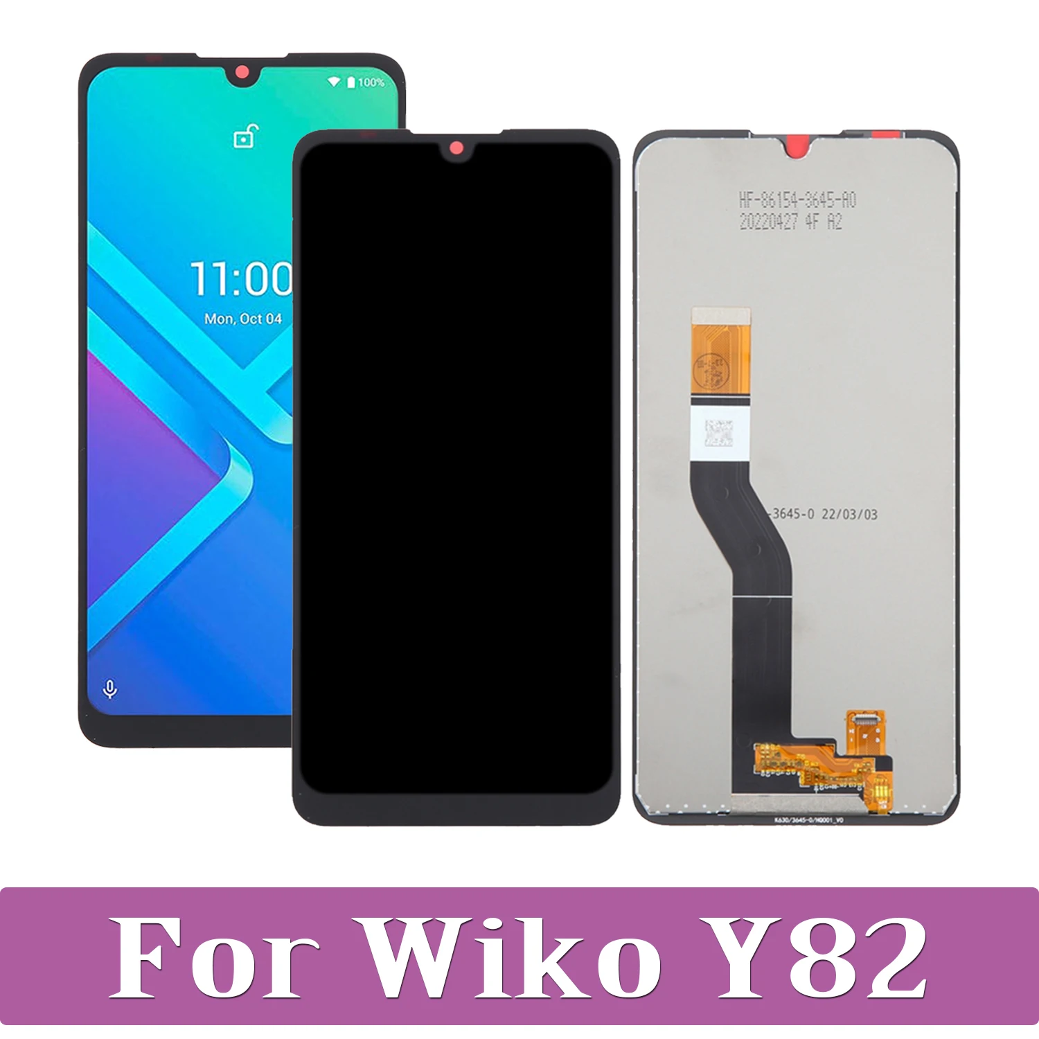 

Original 6.1'' For Wiko Y82 W-K630-EEA LCD Display Touch Screen Digitizer Assembly For WikoY82 LCD Panel Replacement