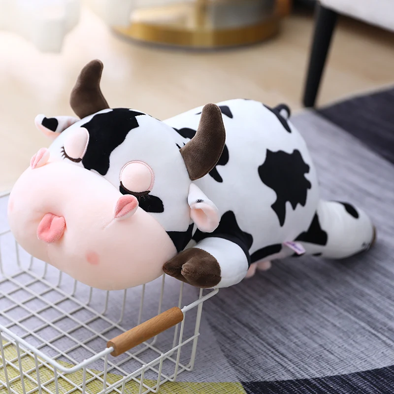 

Animal Cartoon Cows Stuffed Plush Toy Cute Cattle Milk Cow Plush Doll
