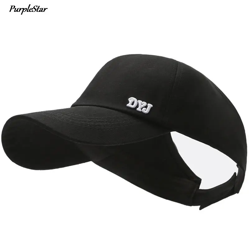 High Ponytail Baseball Cap Summer Bundle Hair Tie High Messy Bun Ponycap