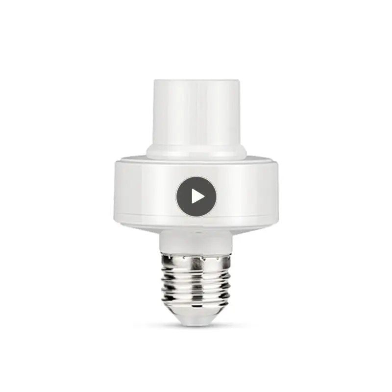 

Pc Protocol Led Lamp Holder Base Wireless E27 Lamp Holder App Control Smart Light Socket Smart Device White 2.4g Basic