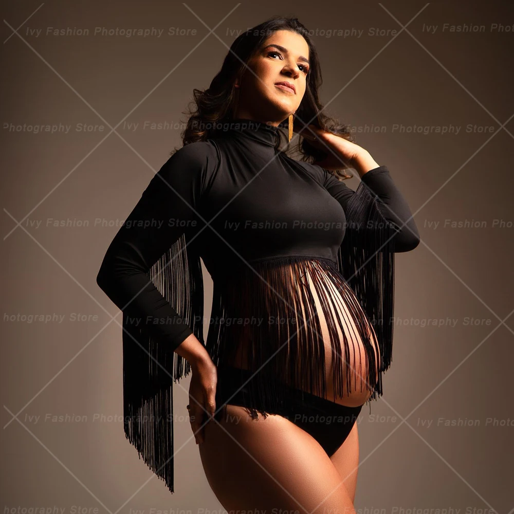 Реквизит для фотосъемки беременных аксессуары Длинная кисточка короткий топ