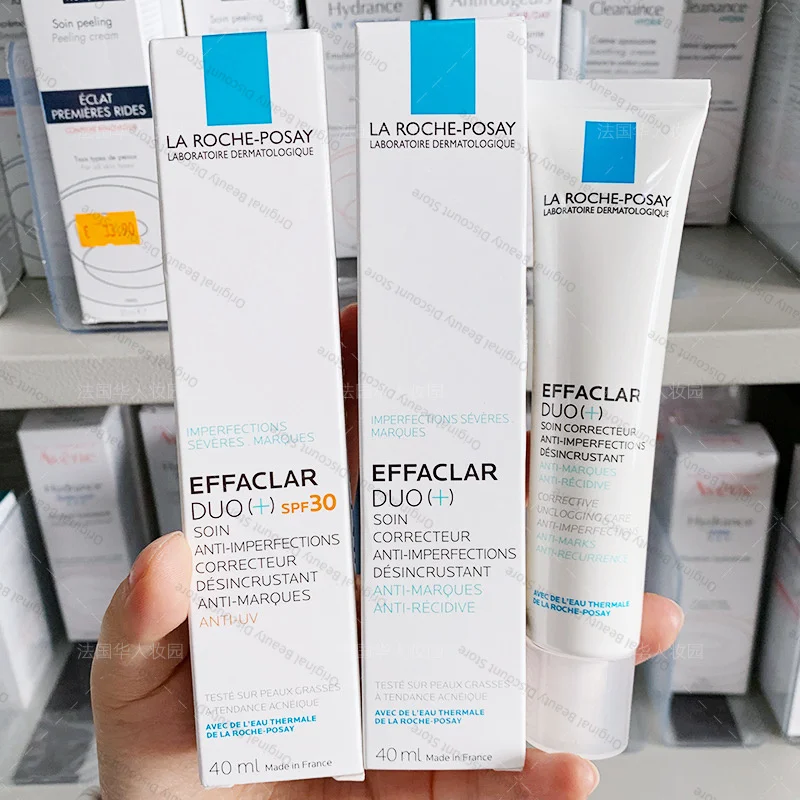 Молочный солнцезащитный крем La Roche Posay DOU SPF30 + для жирной кожи, не жирный, подходит для жирной и смешанной кожи, 40 мл