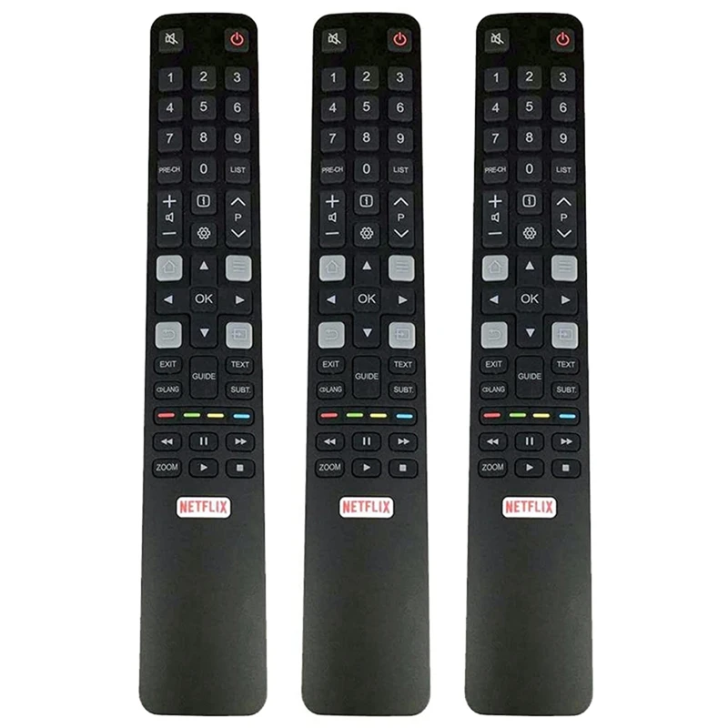 3X пульт дистанционного управления RC802N YUI2 для TCL Smart TV 32S6000S 40S6000FS 43S6000FS U55P6006 U65P6006 U49P6006 U43P6006 U65S9906