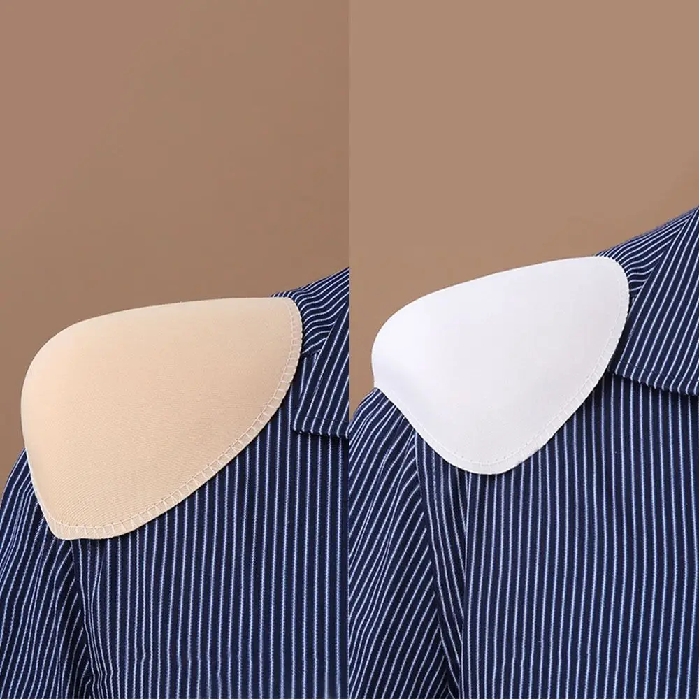 

Men&Women Sewing Accessories For Shirt Suit Coat Soft Padded Sponge Shoulder Pads Covered Set-in Sewing Shoulder Pad