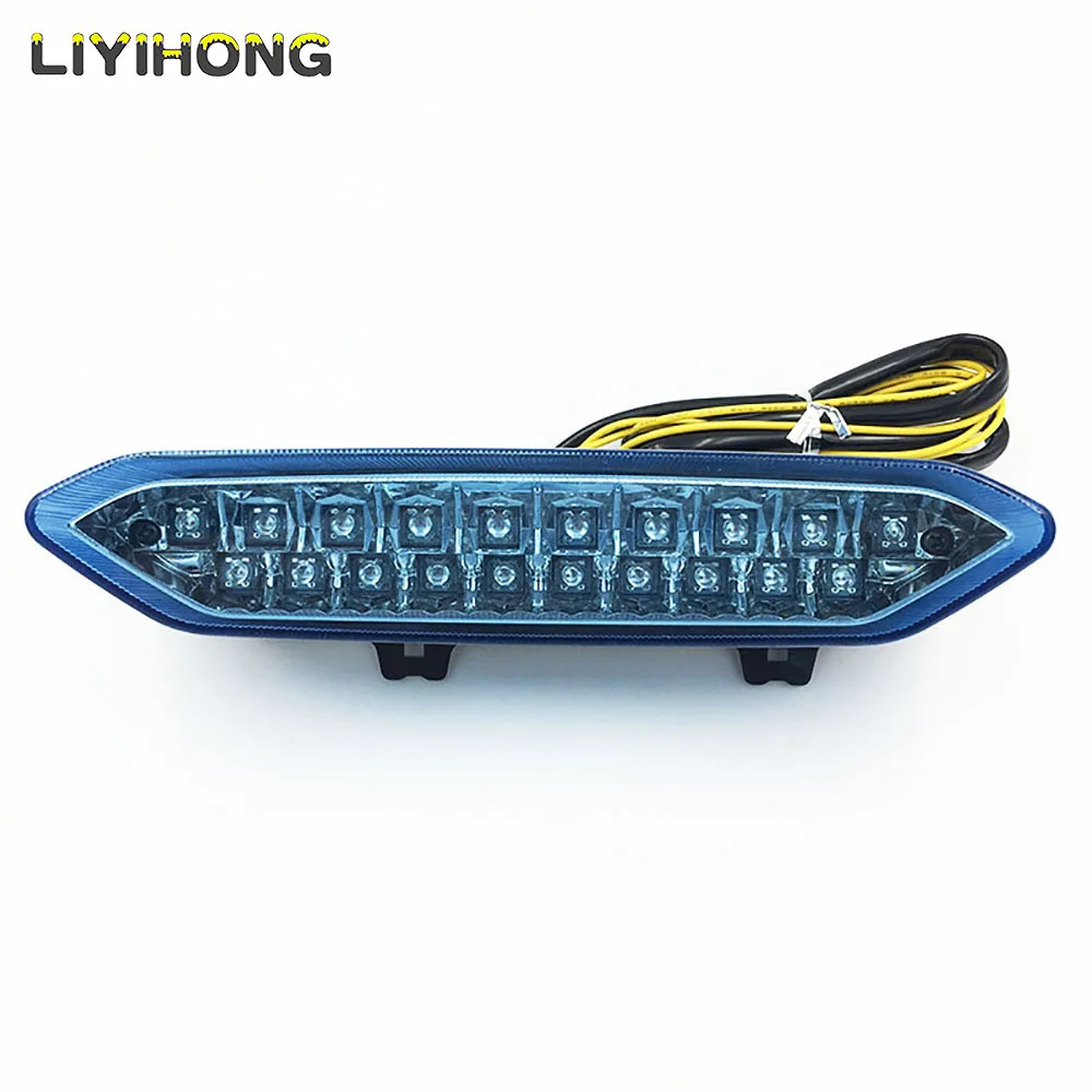 

Задний фонарь для мотоцикла, встроенные указатели поворота, стоп-сигнал для YAMAHA YZF R1 YZF-R1 2002 2003, задняя мигалка для мотоцикла