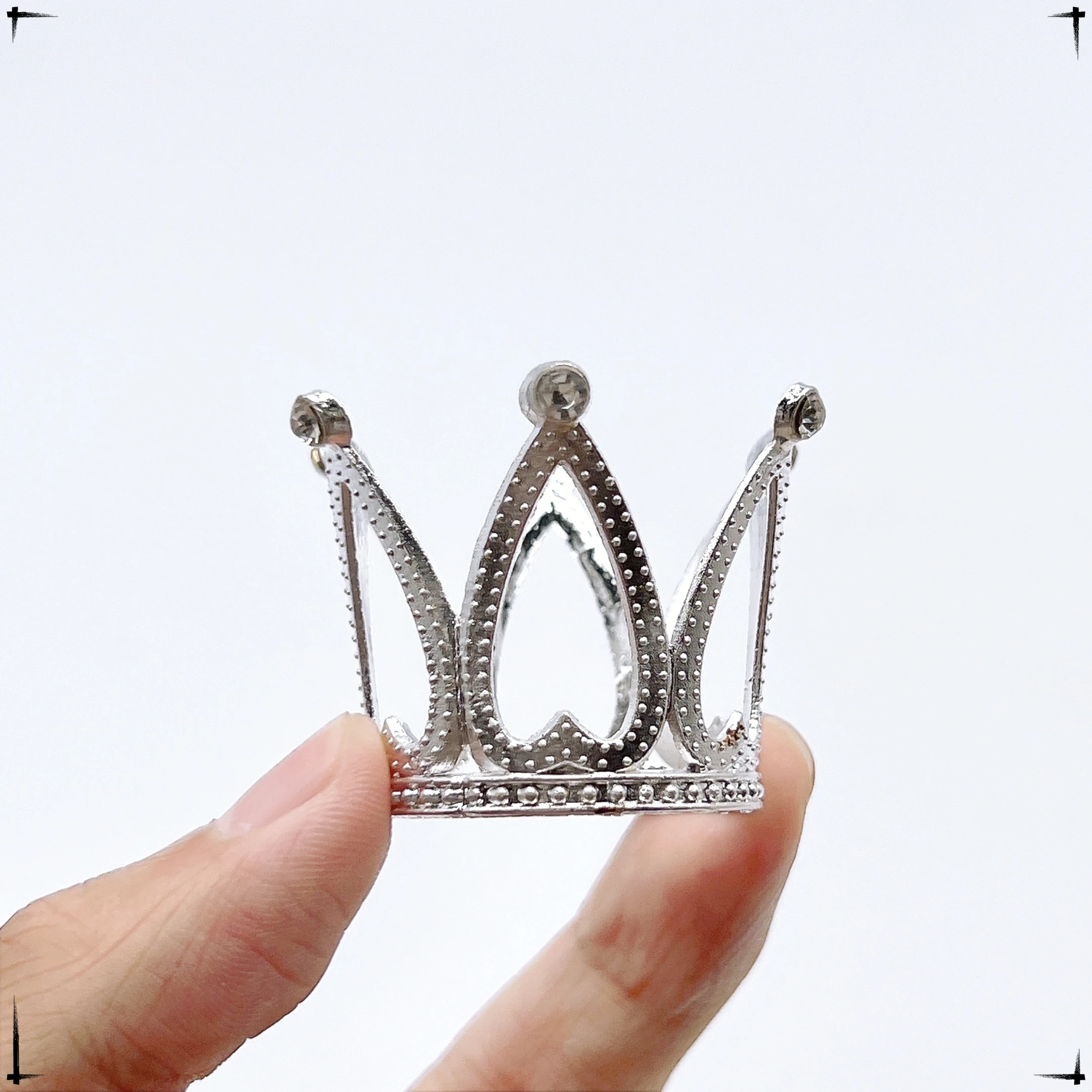 Миниатюрная Корона диадема принцессы жемчужная гирлянда детские украшения для