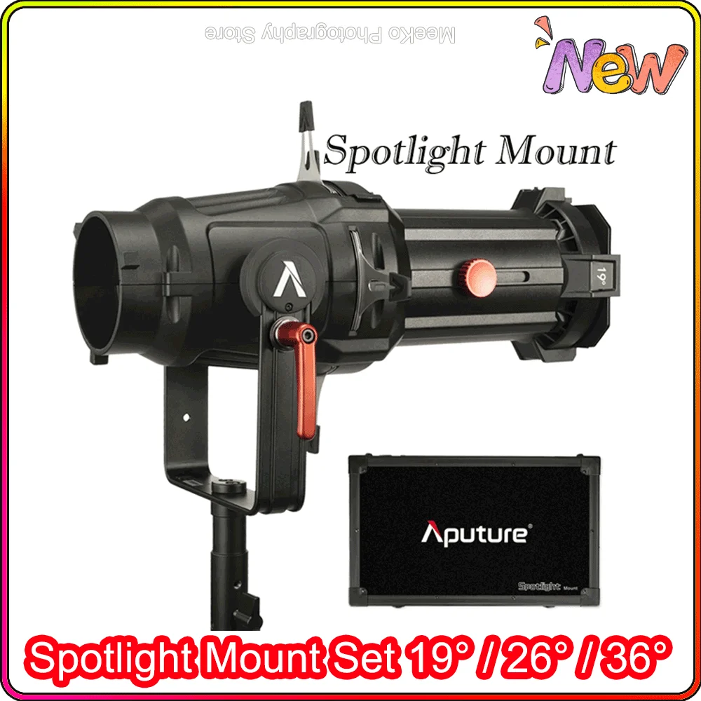 

Aputure Spotlight Mount Set 19° / 26° / 36° Lighting Modifiers Bowens Mount Lights Accessories for LS 120D II 300D II 300X